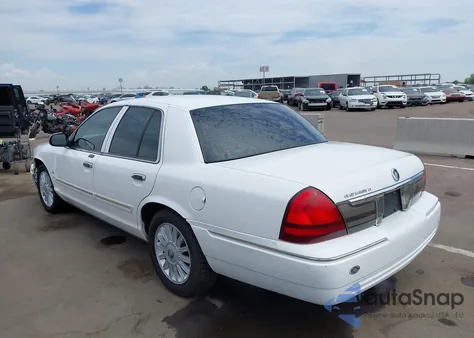 2011 Mercury Grand Marquis Ls (Fleet Only) from USA, damaged, VIN 2MEBM7FV8BX607761